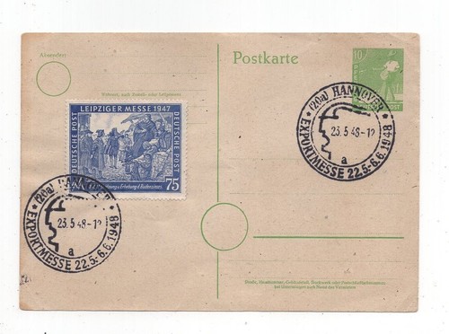 Alibes ganzsache 961 mi - mi, p