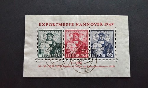 Bizone 1949 exportmesse - 1949,