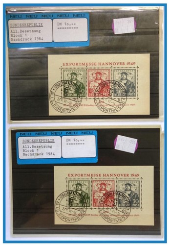Briefmarken block - 2,
